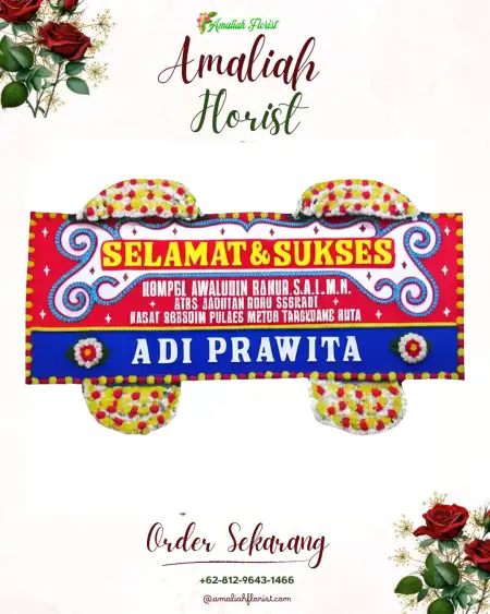 Papan Bunga Ucapan Selamat mangunjaya